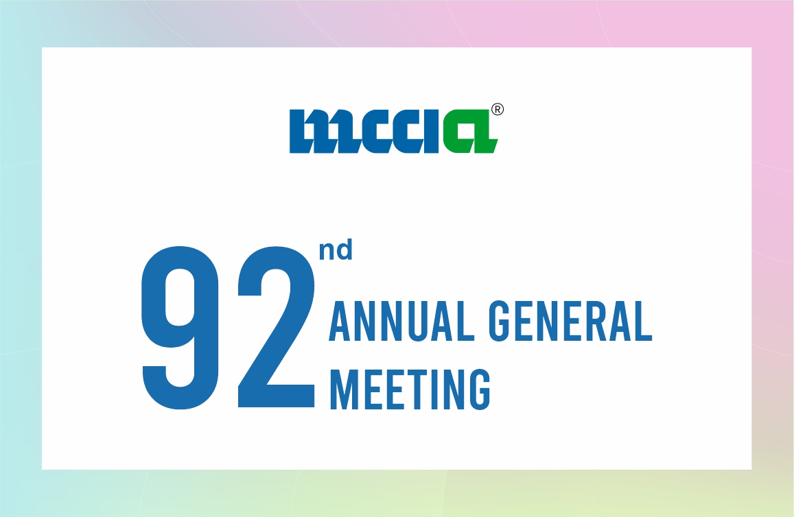 MCCIA 92nd ANNUAL GENERAL MEETING
