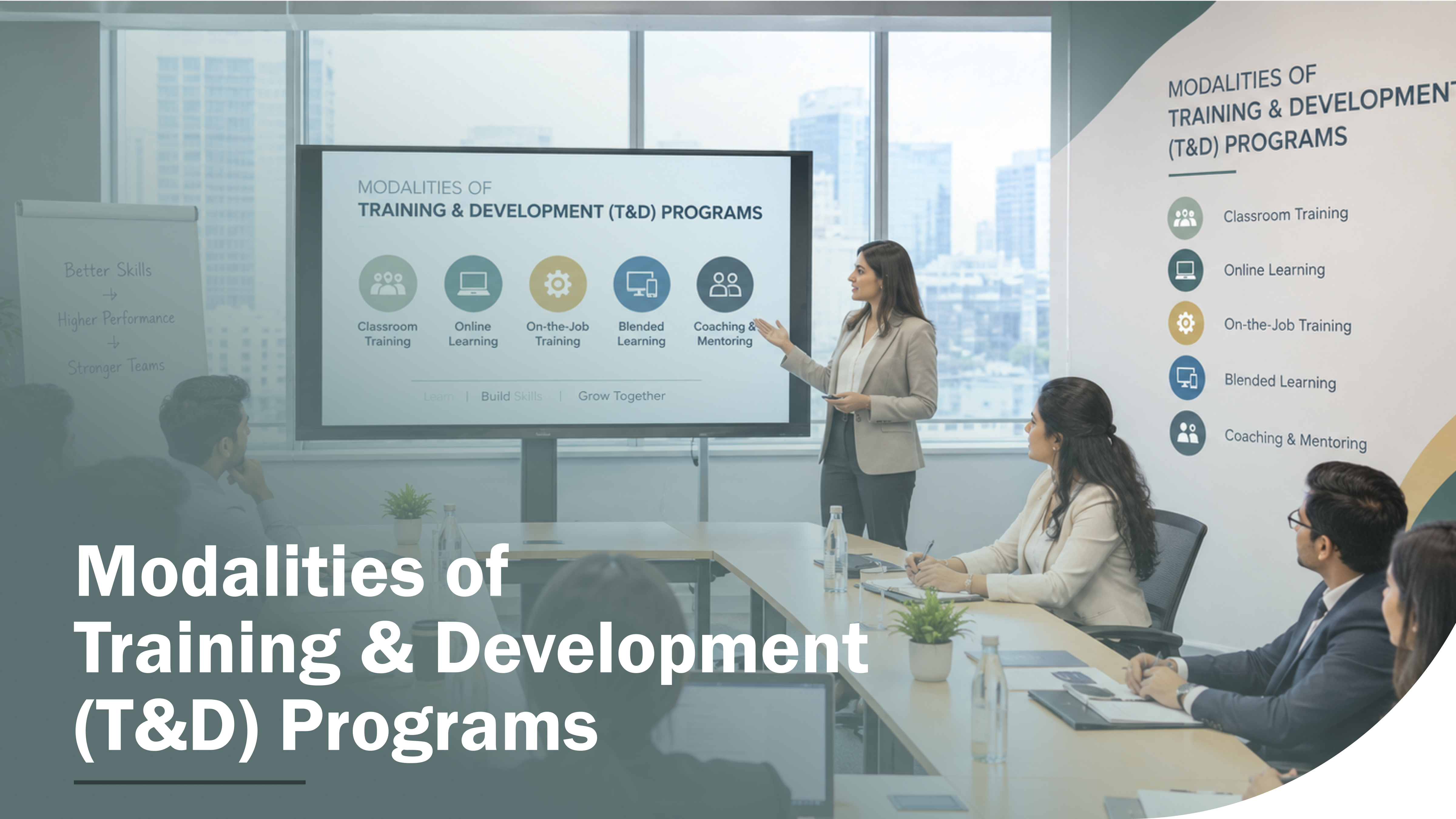 Modalities of Training & Development (T&D) Programs