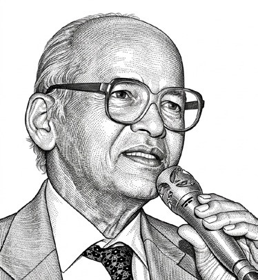 Portrait of B. G. Deshmukh